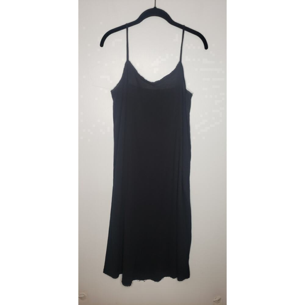 ATM ANTHONY THOMAS MELILLO Gauze Camisole Slip Tank Midi Dress Black Revolve XS - Picture 2 of 11